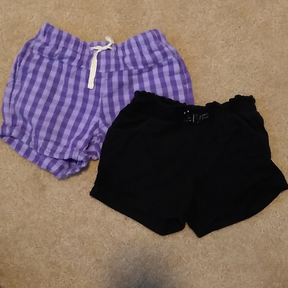 2 pair of girl shorts